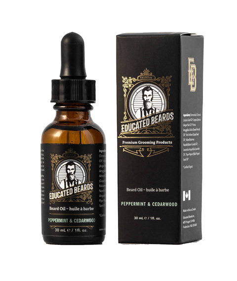 Educated Beards Olejek Do Brody Peppermint Cedarwood 30ml