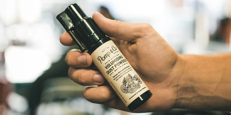 Pomp and Co.#Volumising Dust Powder#center