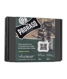 Proraso-Beard Care Set Cypress & Vetyver (Szampon + Balsam) Zestaw do Brody