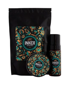Pan Drwal-Inker Tatoo Pack Cleasing Foam & Tattoo Butter Pianka i Masło do Pielęgnacji Tatuażu