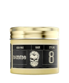 Bandido-Aqua Wax 8 Extreme Strong Black Wodny Wosk do Włosów 125 ml