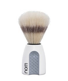 Muhle-NOM ERIK Pędzel do Golenia z Naturalnej Szczeciny Biały