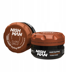 Nishman-M7 Flexible Fixing Hair Styling Wax Defining Paste Pomada do Włosów 100 ml