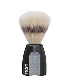 Muhle-NOM ERIK Pędzel do Golenia z Naturalnej Szczeciny Czarny