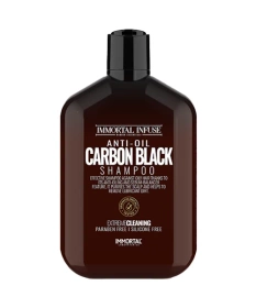 Immortal-Anti-Oil Carbon Black Shampoo Oczyszczający Szampon do Włosów 500 ml