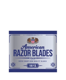 American Razor Blades-Super Sharp Quality Blades Żyletki 100 sztuk