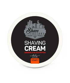 Shave Factory-Shaving Cream Ginseng & Black Pepper Krem do Golenia 125 ml
