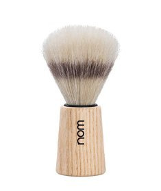 Muhle-NOM THEO Pędzel do Golenia z Naturalnej Szczeciny Jasny Jesion