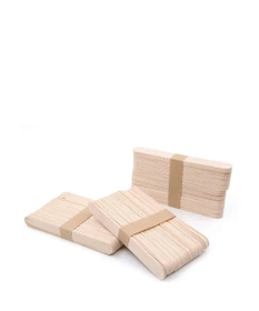 Barber Supply- Szpatułki Do Wosku Szerokie 100 sztuk