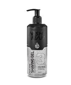 Nishman-Shaving Gel 3 Easy Shave Żel do Golenia 400 ml