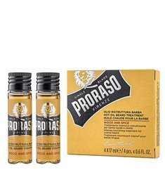 Proraso-Hot Oil Beard Treatment Olejek do brody 4x17 ml