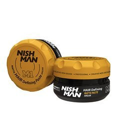 Nishman-M1 Matte Hair Defining Paste Argan Pomada do Włosów 100 ml