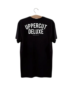 Uppercut Deluxe- STAPLE TEE T-Shirt Black Koszulka z Krótkim Rękawem