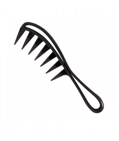 Nishman-Hair Comb 043 Grzebień Czarny