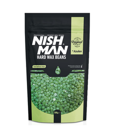 Nishman-Hard Wax Beans Azulen Wosk do Depilacji 500 g
