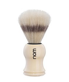 Muhle-GUSTAV Pędzel do Golenia z Naturalnej Szczeciny Kremowy