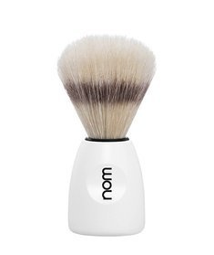 Muhle-NOM LASSE Pędzel do Golenia z Naturalnej Szczeciny Biały