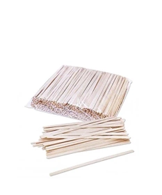 Barber Supply- Szpatułki Do Wosku Wąskie 100 sztuk