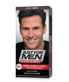 Just for Men-Szampon Odsiwiający do Włosów H-55 Black