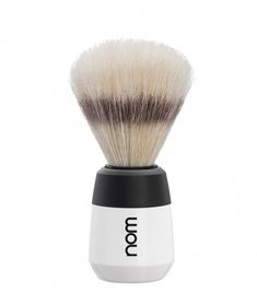 Muhle-NOM MAX Pędzel do Golenia z Naturalnej Szczeciny Biały