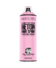 Immortal-Beton Hair Spray Pink Flexible Hold Matowy Lakier do Włosów 500 ml