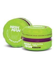 Nishman-05 Hair Styling Wax Keratin Pomada do Włosów 150 ml
