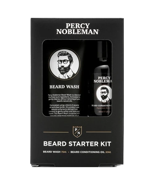 Percy Nobleman-Beard Starter Kit Zestaw Startowy Do Brody