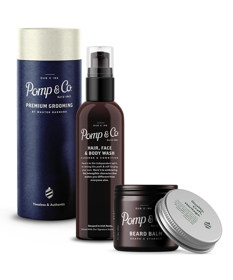 Pomp & Co.-Beard Kit Budle Zestaw do Brody i Ciała